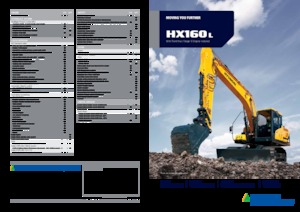 Excavatoare pe șenile Hyundai HX160LD