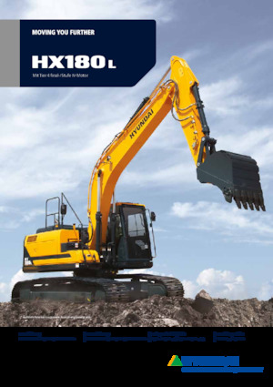 Excavatoare pe șenile Hyundai HX180LD