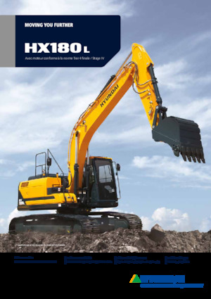 Excavatoare pe șenile Hyundai HX180LD