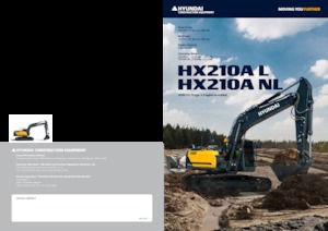 Excavatoare pe șenile Hyundai HX210AL