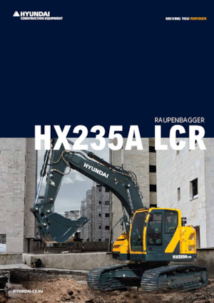 Excavatoare pe șenile Hyundai HX235ALCR