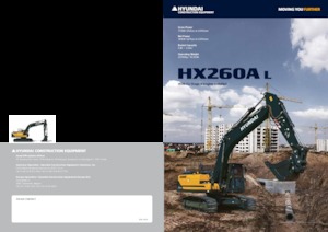 Excavatoare pe șenile Hyundai HX260AHW