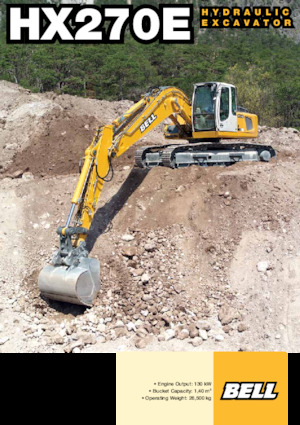 Excavatoare pe șenile Bell HX270E