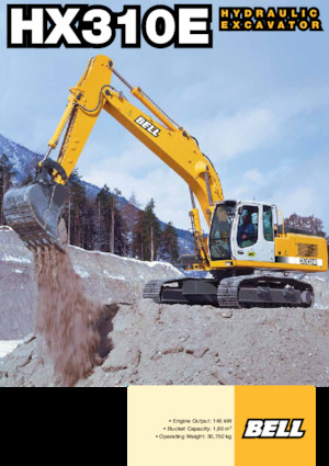Excavatoare pe șenile Bell HX310E