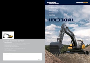 Excavatoare pe șenile Hyundai HX330AHW