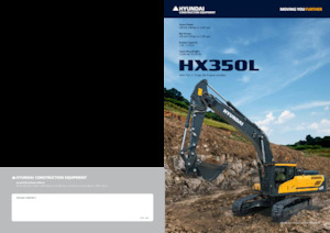 Excavatoare pe șenile Hyundai HX350L