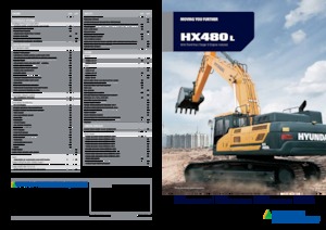 Excavatoare pe șenile Hyundai HX480L