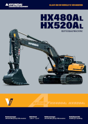 Excavatoare pe șenile Hyundai HX480AL