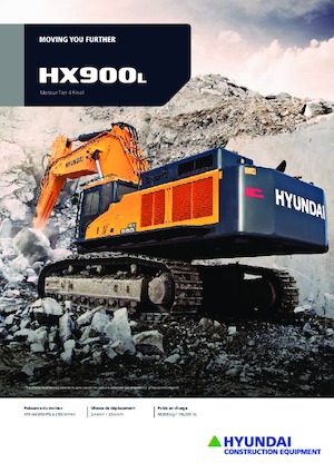 Excavatoare pe șenile Hyundai HX900L