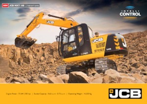Excavatoare pe șenile JCB NXT 140