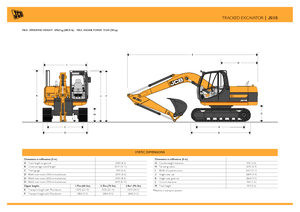 Excavatoare pe șenile JCB JS 115 L