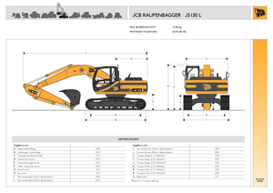 Excavatoare pe șenile JCB JS 130 L TAB
