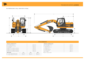 Excavatoare pe șenile JCB JS 145 HD