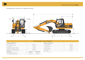 Excavatoare pe șenile JCB JS 145 LC