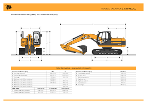 Excavatoare pe șenile JCB JS 160 LC