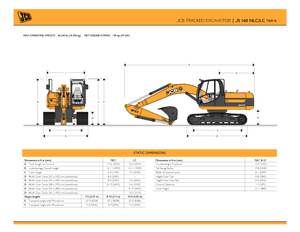 Excavatoare pe șenile JCB JS 160 LC