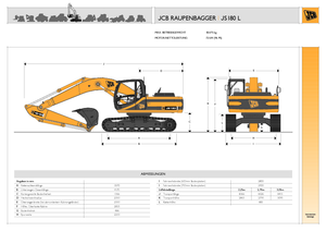 Excavatoare pe șenile JCB JS 180 L