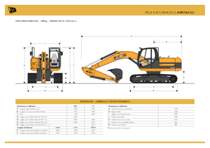Excavatoare pe șenile JCB JS 180 LC