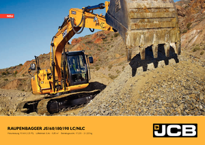 Excavatoare pe șenile JCB JS160 LC