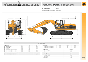 Excavatoare pe șenile JCB JS 200 L
