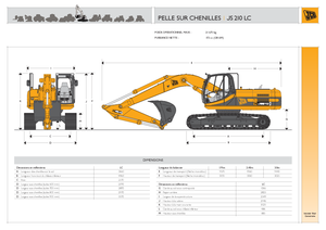 Excavatoare pe șenile JCB JS 210 LC