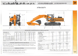 Excavatoare pe șenile JCB JS 220 L