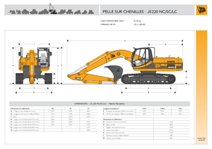 Excavatoare pe șenile JCB JS 220 LC