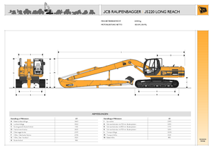 Excavatoare pe șenile JCB JS 220 LR