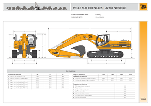 Excavatoare pe șenile JCB JS 240 NLC