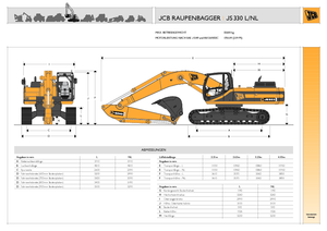 Excavatoare pe șenile JCB JS 330 NL