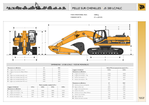 Excavatoare pe șenile JCB JS 330 NL XD