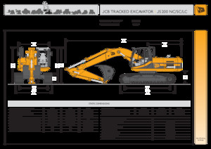 Excavatoare pe șenile JCB JS200 NC