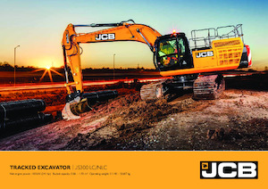 Excavatoare pe șenile JCB JS300 LC