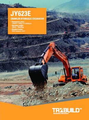 Excavatoare pe șenile TRXBUILD JY623E