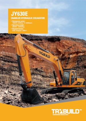 Excavatoare pe șenile TRXBUILD JY630E