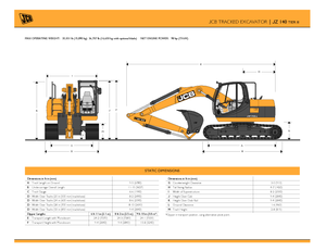 Excavatoare pe șenile JCB JZ 140 L HD