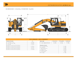 Excavatoare pe șenile JCB JZ 235 L TAB