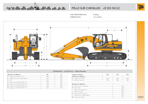 Excavatoare pe șenile JCB JZ 255 L