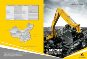 Excavatoare pe șenile SDLG LG6250E