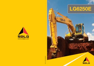 Excavatoare pe șenile SDLG LG6250E