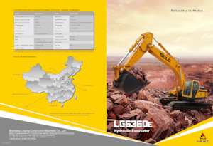 Excavatoare pe șenile SDLG LG6360E