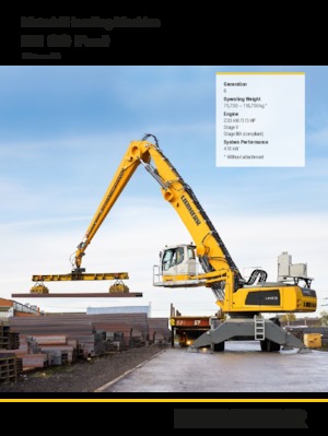 Stivuitoare Liebherr LH 80 C Port Litronic