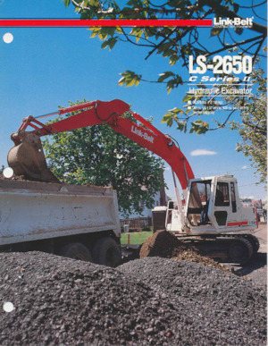Excavatoare pe șenile Link-Belt LS-2650 C II