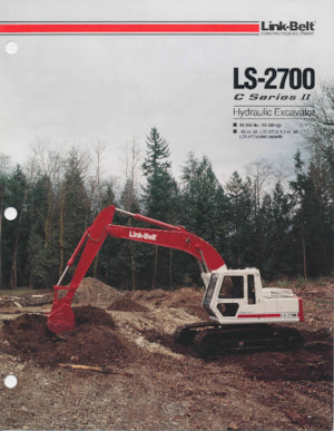 Excavatoare pe șenile Link-Belt LS-2700 C II