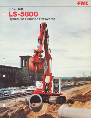 Excavatoare pe șenile Link-Belt LS-5800
