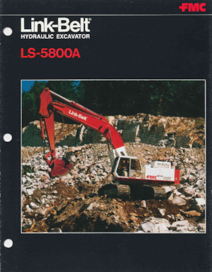 Excavatoare pe șenile Link-Belt LS-5800A