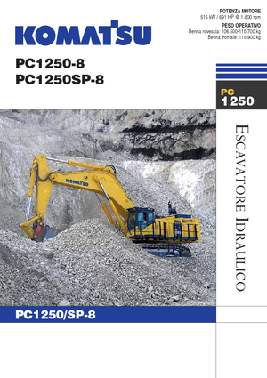 Excavatoare pe șenile Komatsu PC1250SP-8