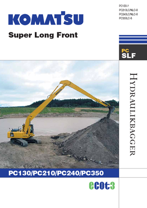Excavatoare pe șenile Komatsu PC350LC-8SLF