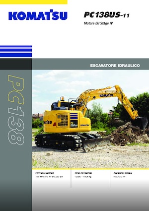 Excavatoare pe șenile Komatsu PC138US-11E0