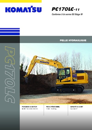 Excavatoare pe șenile Komatsu PC170LC-11